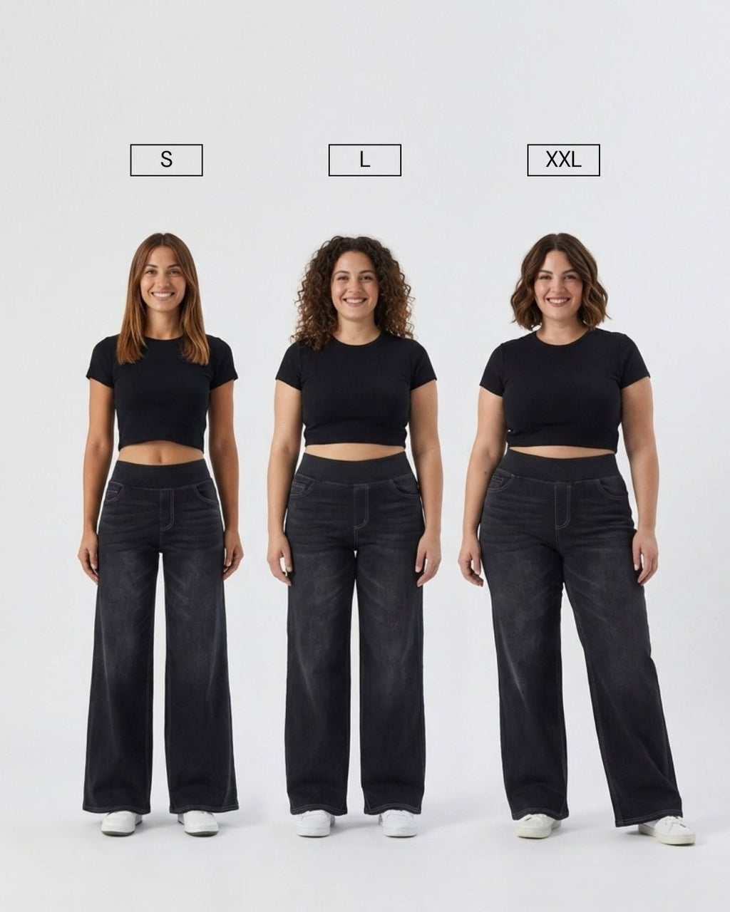 Easy Fit Jeans Nero - Notorious